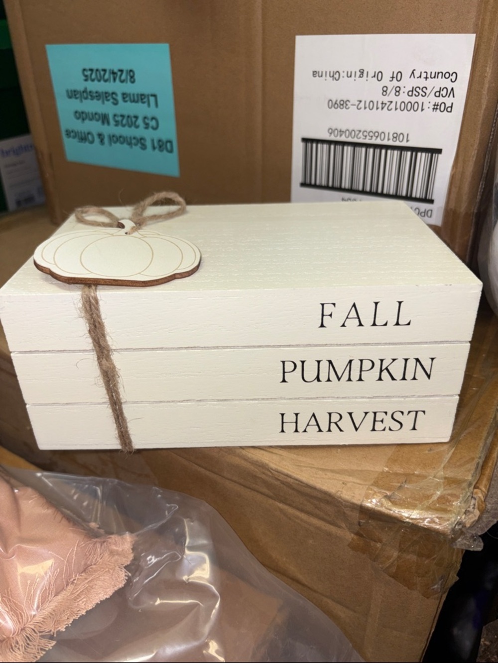 Fall Pumpkin Harvest Decor